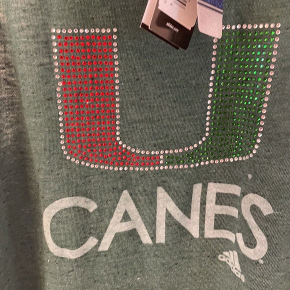 University of Miami Adidas High Low Tank M - Picture 5 of 6